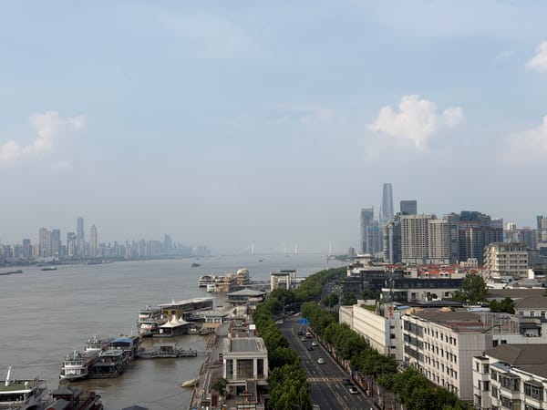 武汉长江大桥鸟瞰